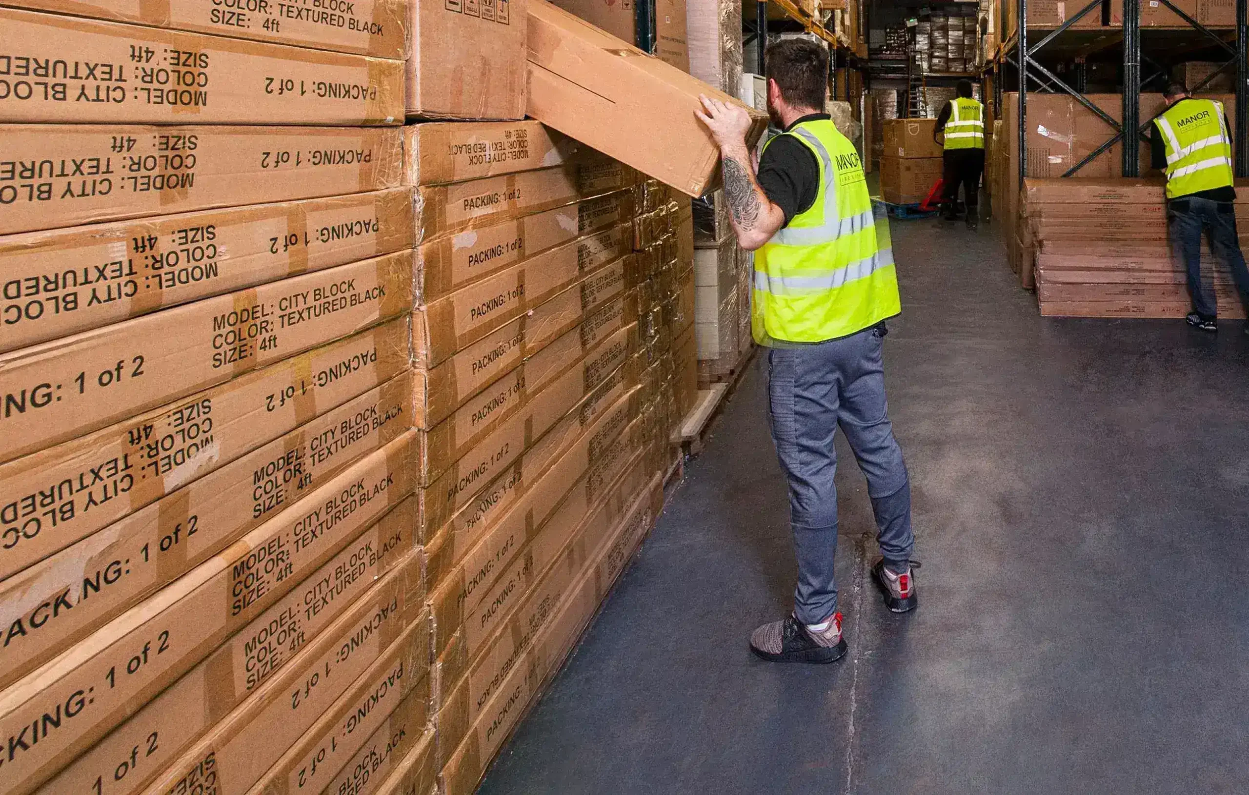 WArehousing and security cleaned